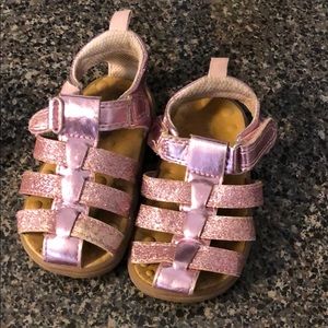 Carters purple glitter sandal